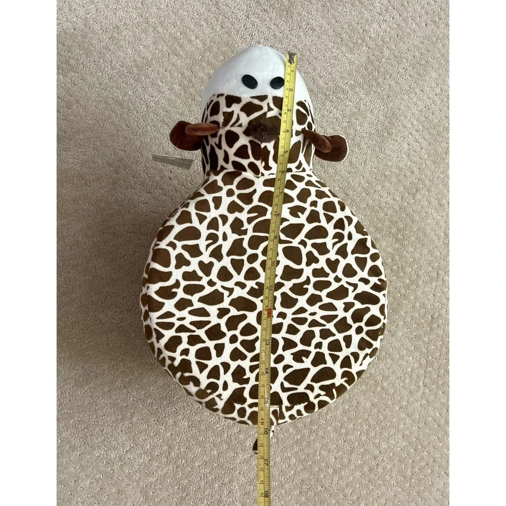 GIRAFFE 3D Padded Soft Animal Shape Brown Child Kids Seat Foot Stool (NWT)